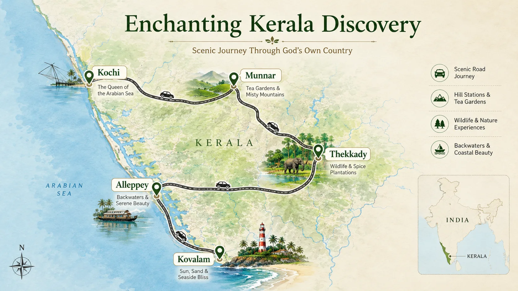 Tour Route Map