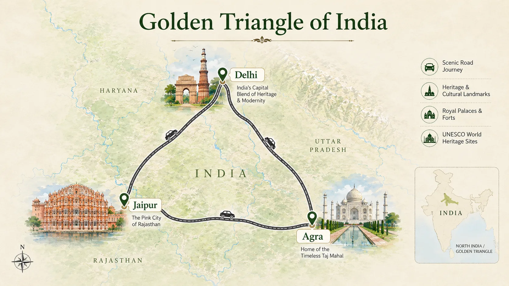 Tour Route Map