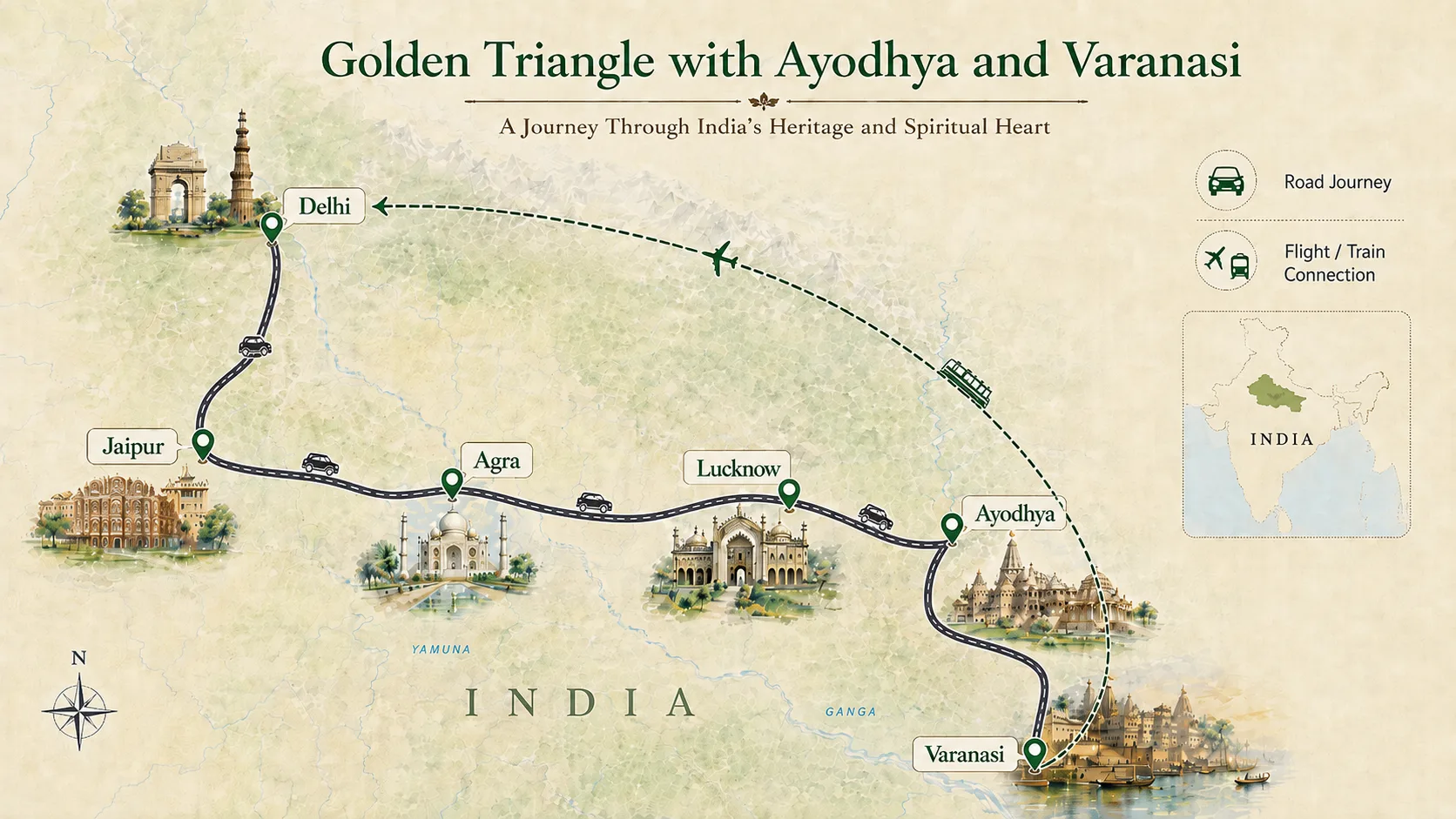 Tour Route Map