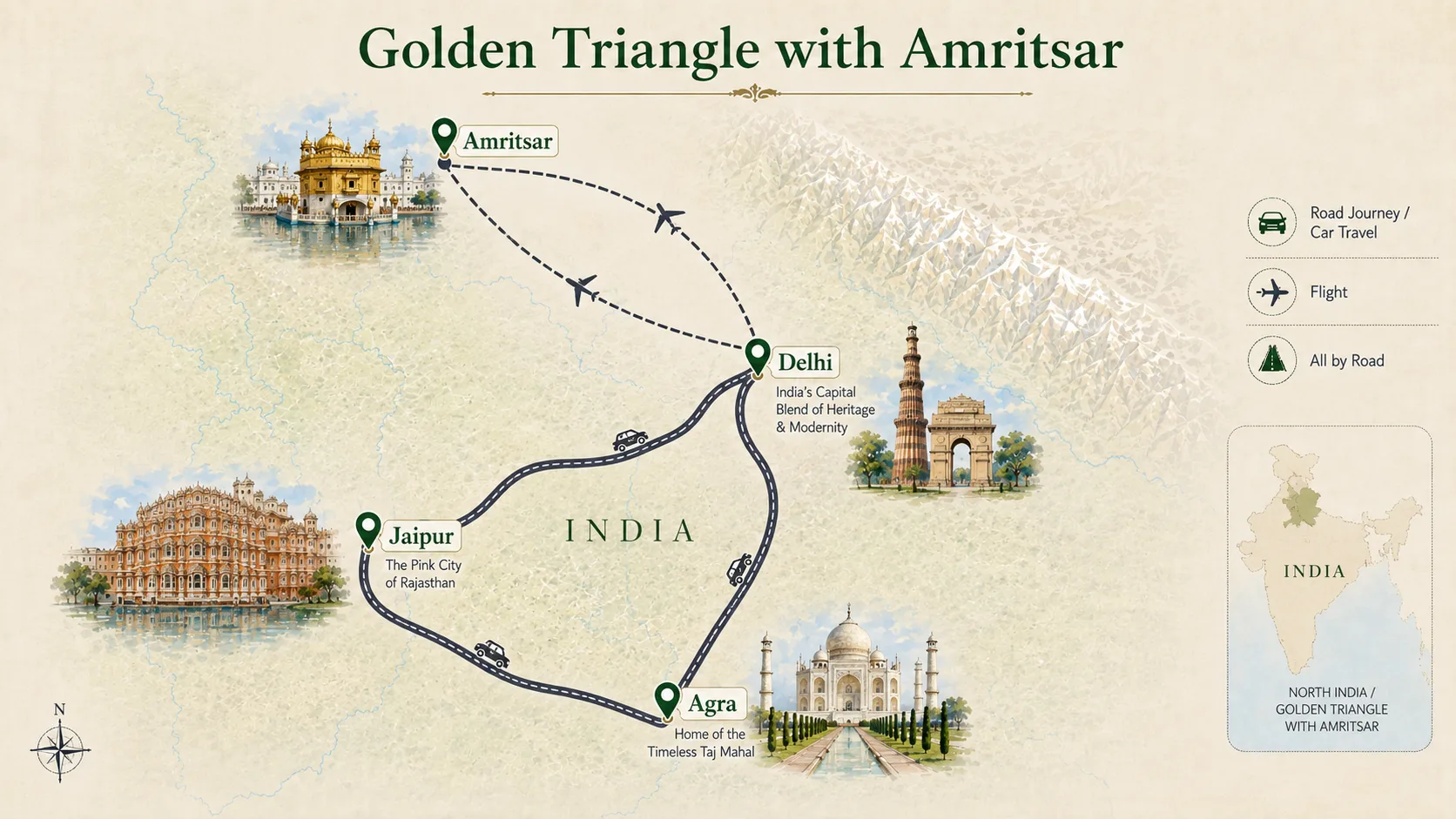 Tour Route Map